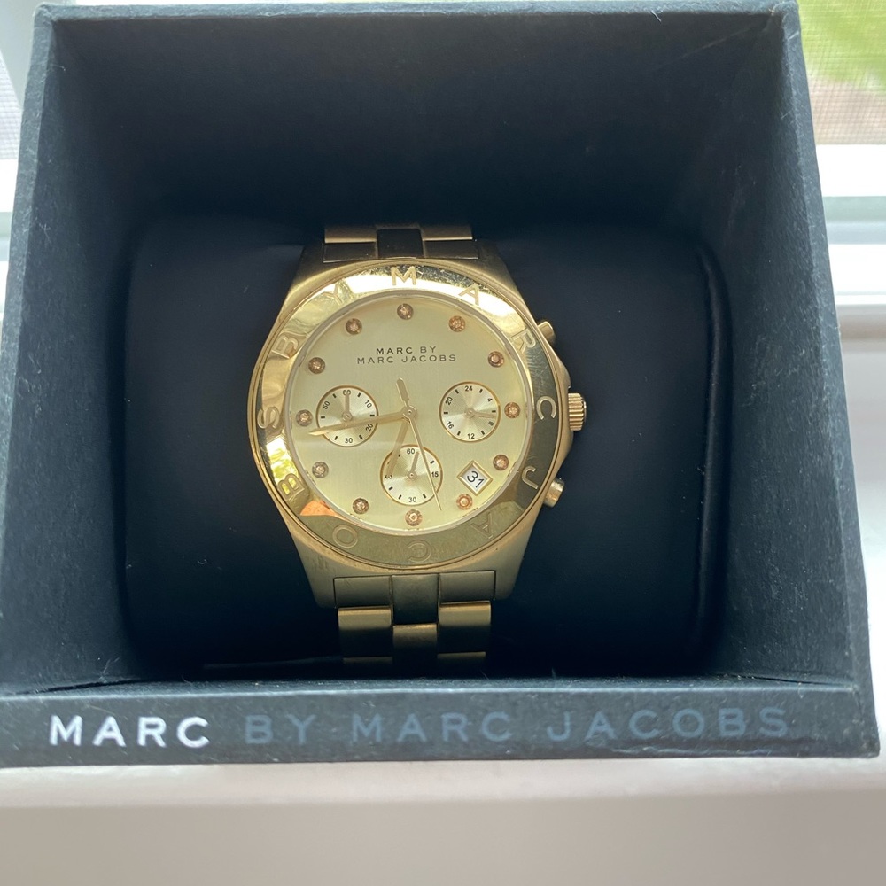 Marc by Marc Jacobs Gold Watch